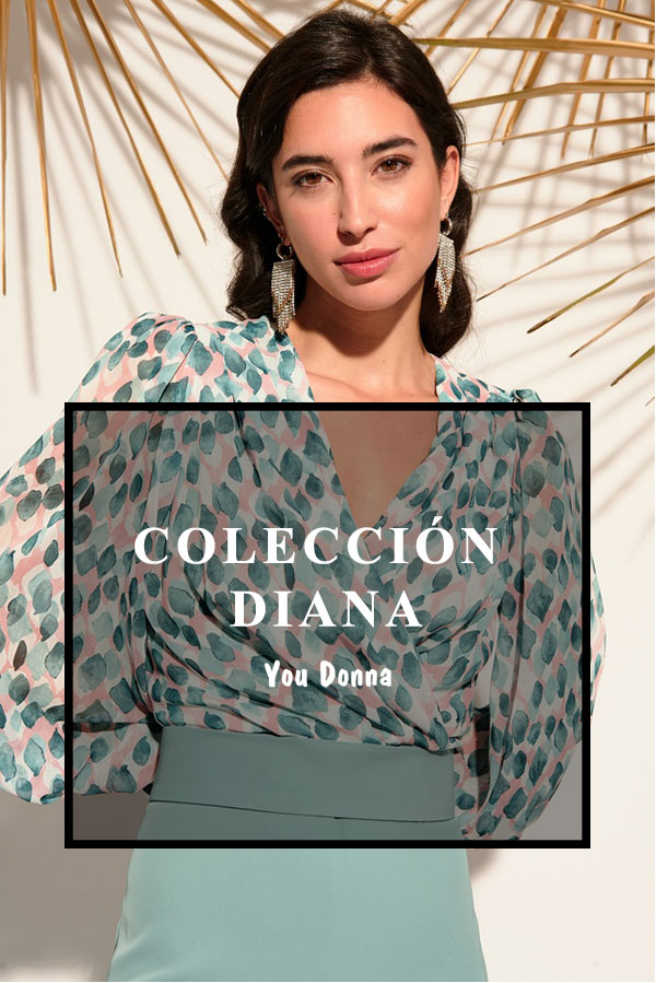 Colección Diana look invitada eventos en You Donna